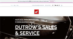 Desktop Screenshot of dutrowshonda.com